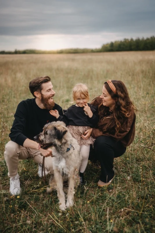 Familien- und Paarfotos · Denise, Danny & Mila