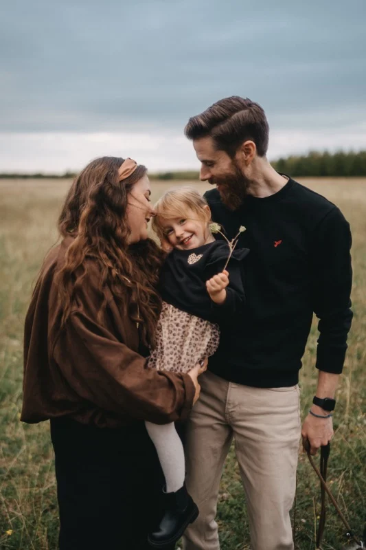 Familien- und Paarfotos · Denise, Danny & Mila