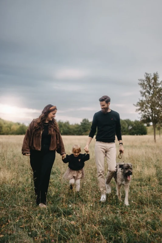 Familien- und Paarfotos · Denise, Danny & Mila